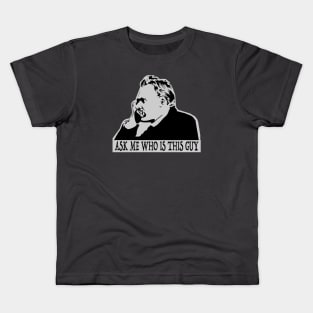 Nietzsche stencil Kids T-Shirt